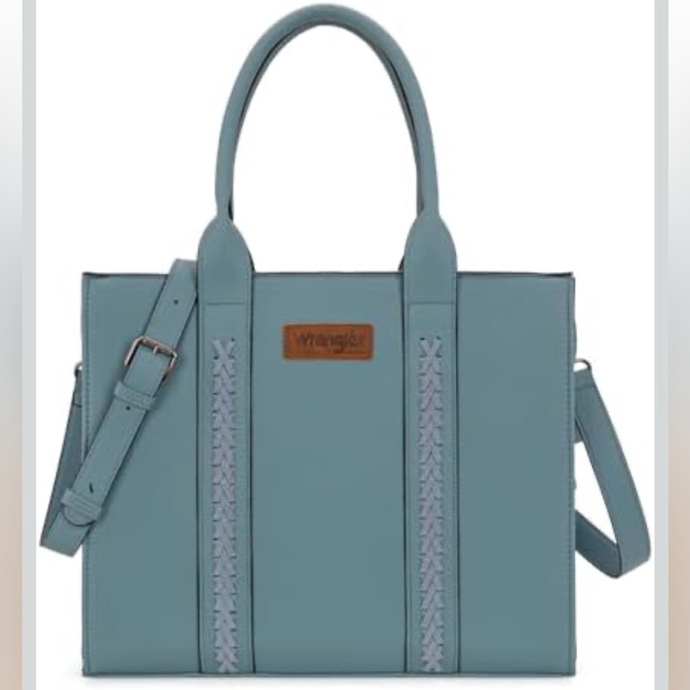 Wrangler Tote in Slate Blue